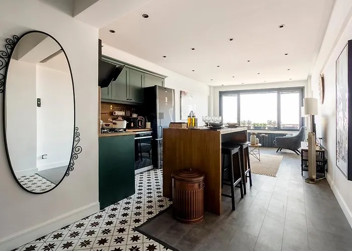 Sevim With A Sea View In Nisantasi Apartmán Istanbulská provincie